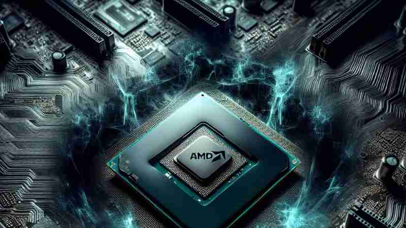 Millions of Computers at Risk: Critical Vulnerability in AMD Chips Discovered, Concept art for illustrative purpose, tags: millionen von - Monok